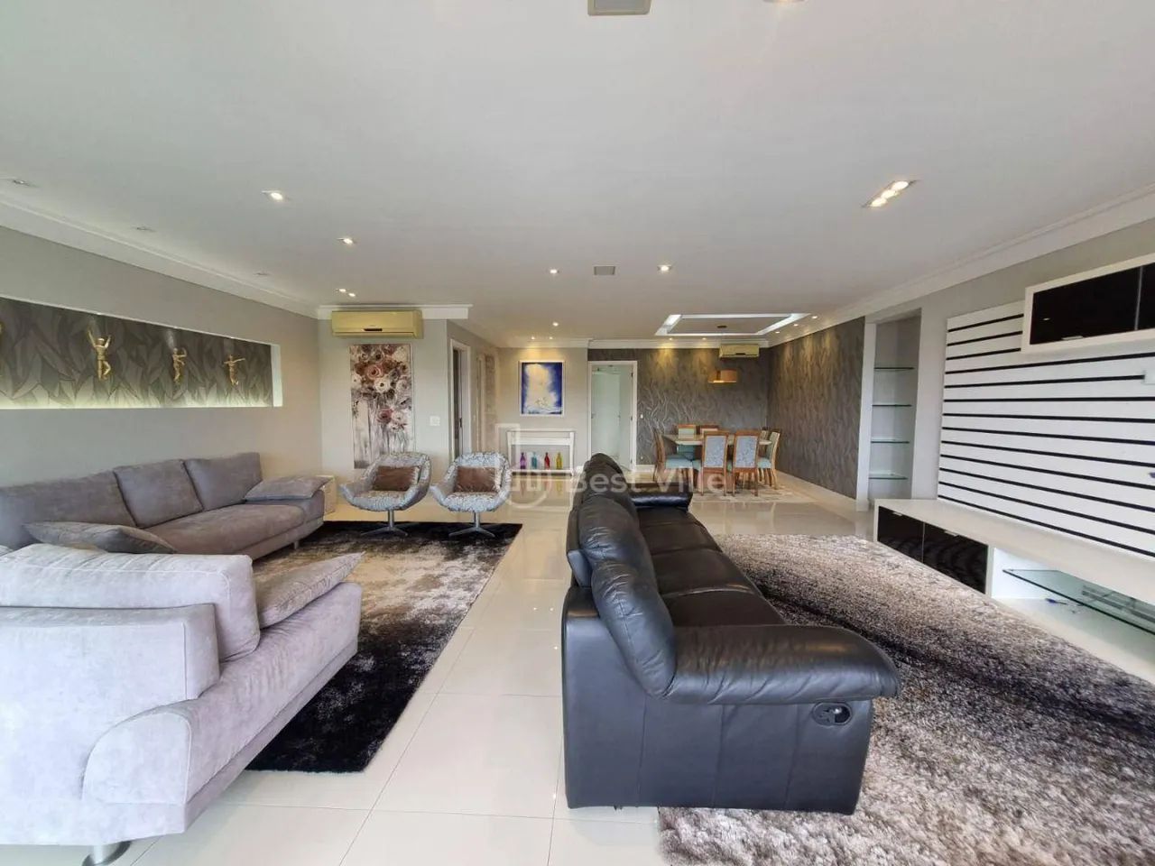 Apartamento com 3 dormitórios para alugar, 181 m² por R$ 16.760,00/mês - Alphaville - Baru - Foto 3