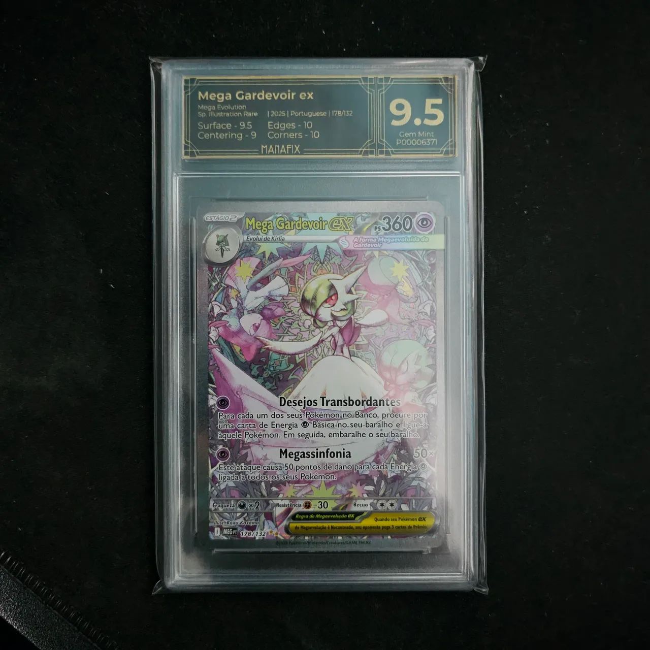Carta Graduada - Mega Gardevoir - Manafix 9.5