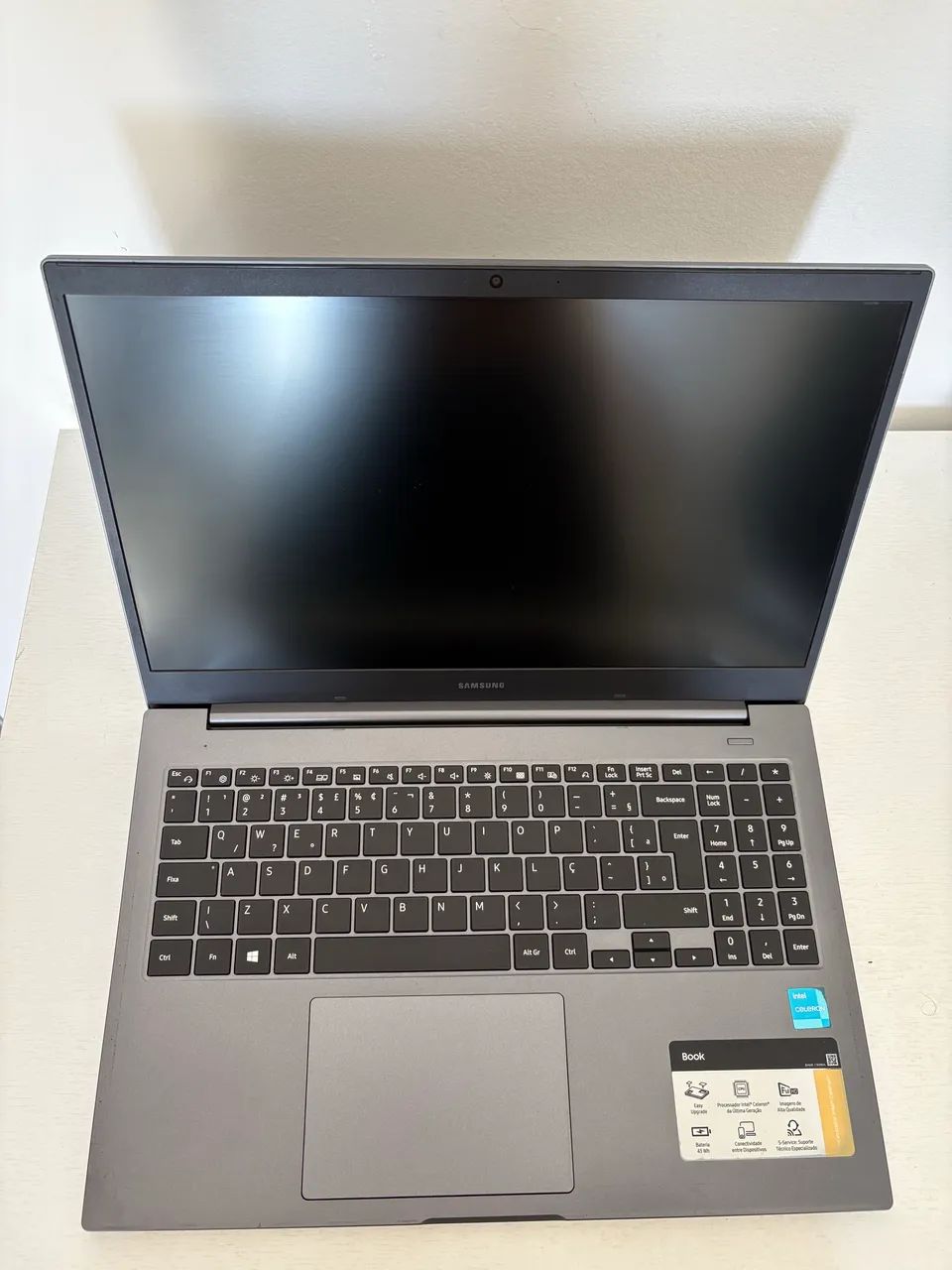 Notebook Samsung Book Celeron N4020 | 4GB RAM  | 256GB | Full HD 