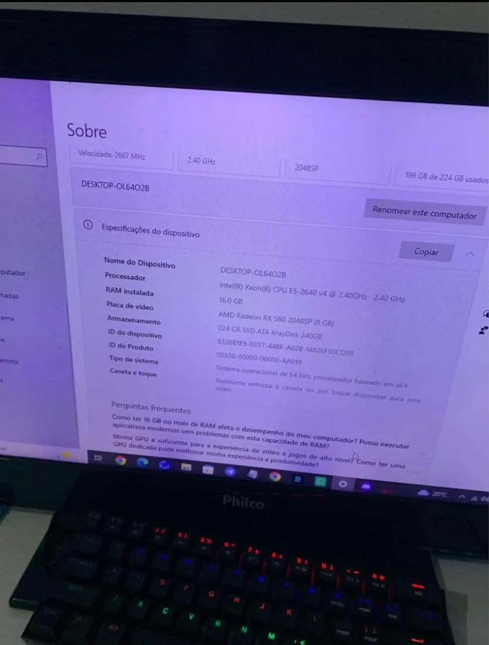 Vendo ou troco pc gamer  - Foto 2