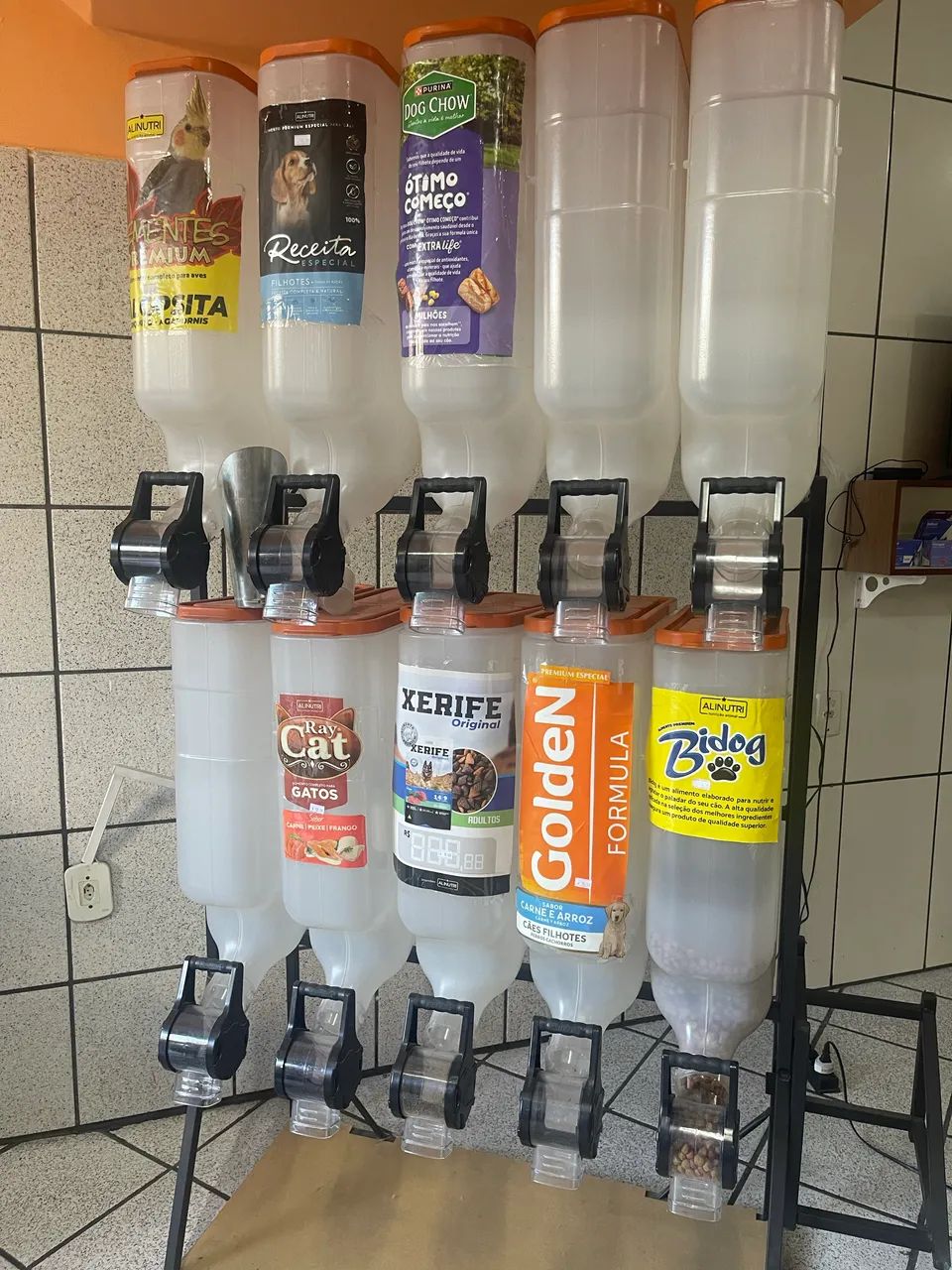 Dispenser ração granel  - Foto 2