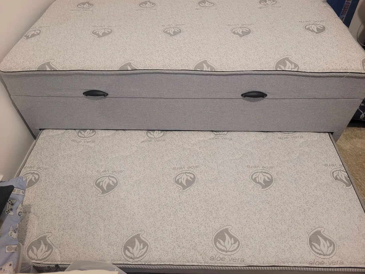 Cama box baú com cama auxiliar IMPECÁVEL  - Foto 2