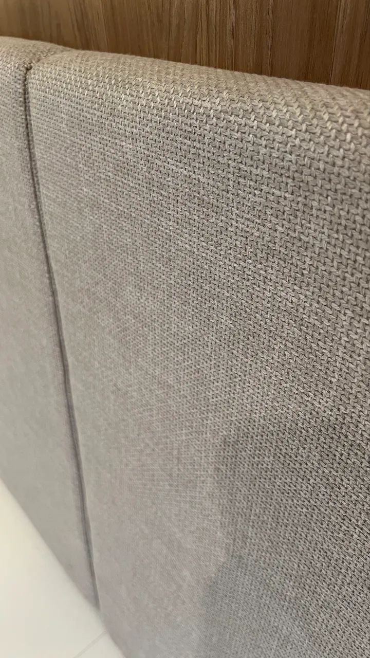 Base de cama Queen com cabeceira em linhão - Foto 2