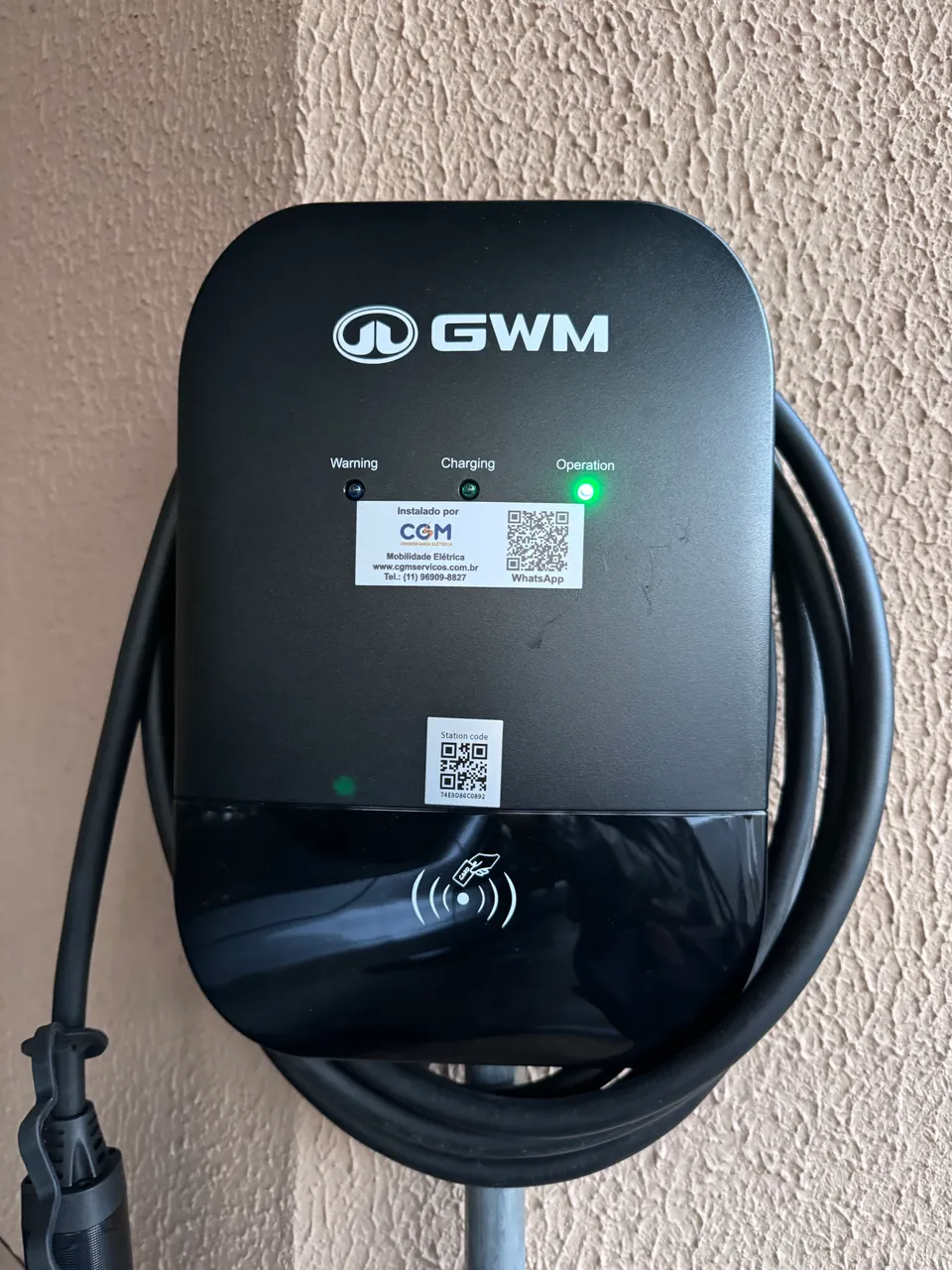 wwvw.httpsページ Carregador Wallbox WEG WEMOB 7,4kW - Novo, Nunca Instalado - Peças