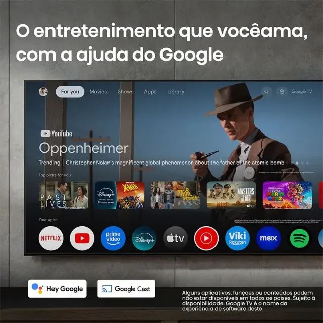 Smart TV Hisense 100 Polegadas QLED 4K 144Hz, Modelo Q7, com subwoffer - Foto 5