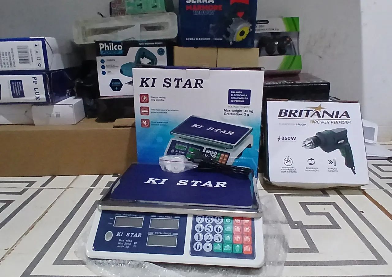 Balança digital 40kg KI STAR nova pronta entrega  - Foto 2