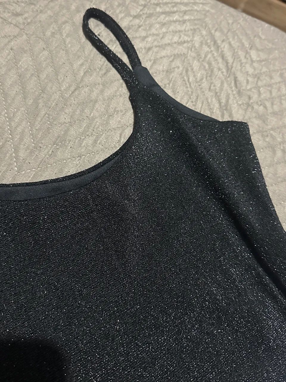 Cropped Preto Com Etiqueta - Foto 3