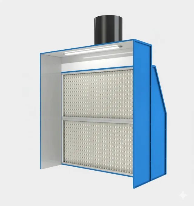 Cabine de Pintura Industrial IG-002 (1,9m x 2,22m)