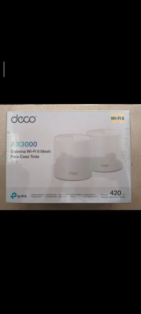 Roteador Deco AX3000 wi-fi 6