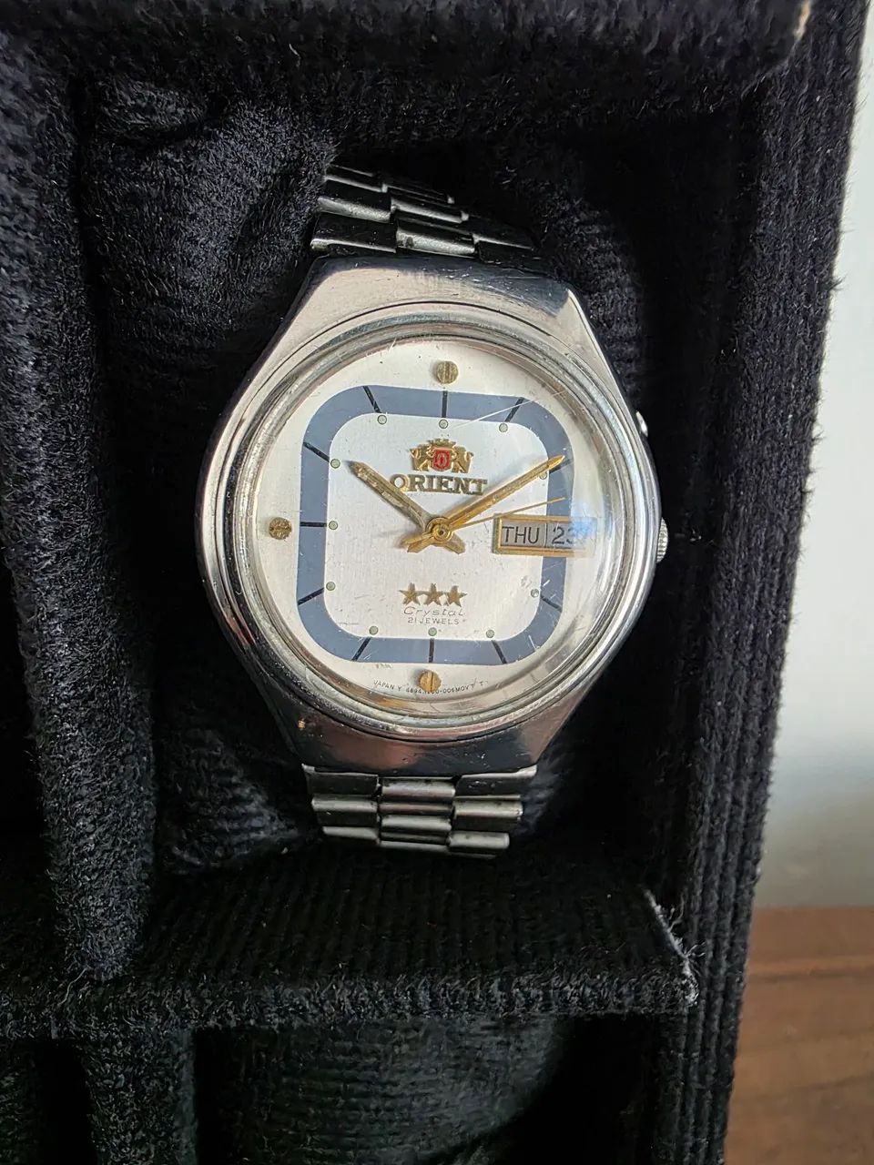 Orient 3 Estrelas Automático lindo mostrador  - Foto 5