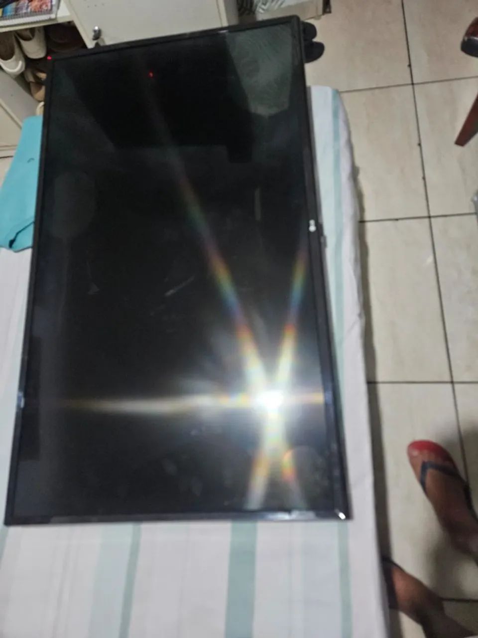 TV 43 polegadas LG para retirada  de peças  - Foto 2