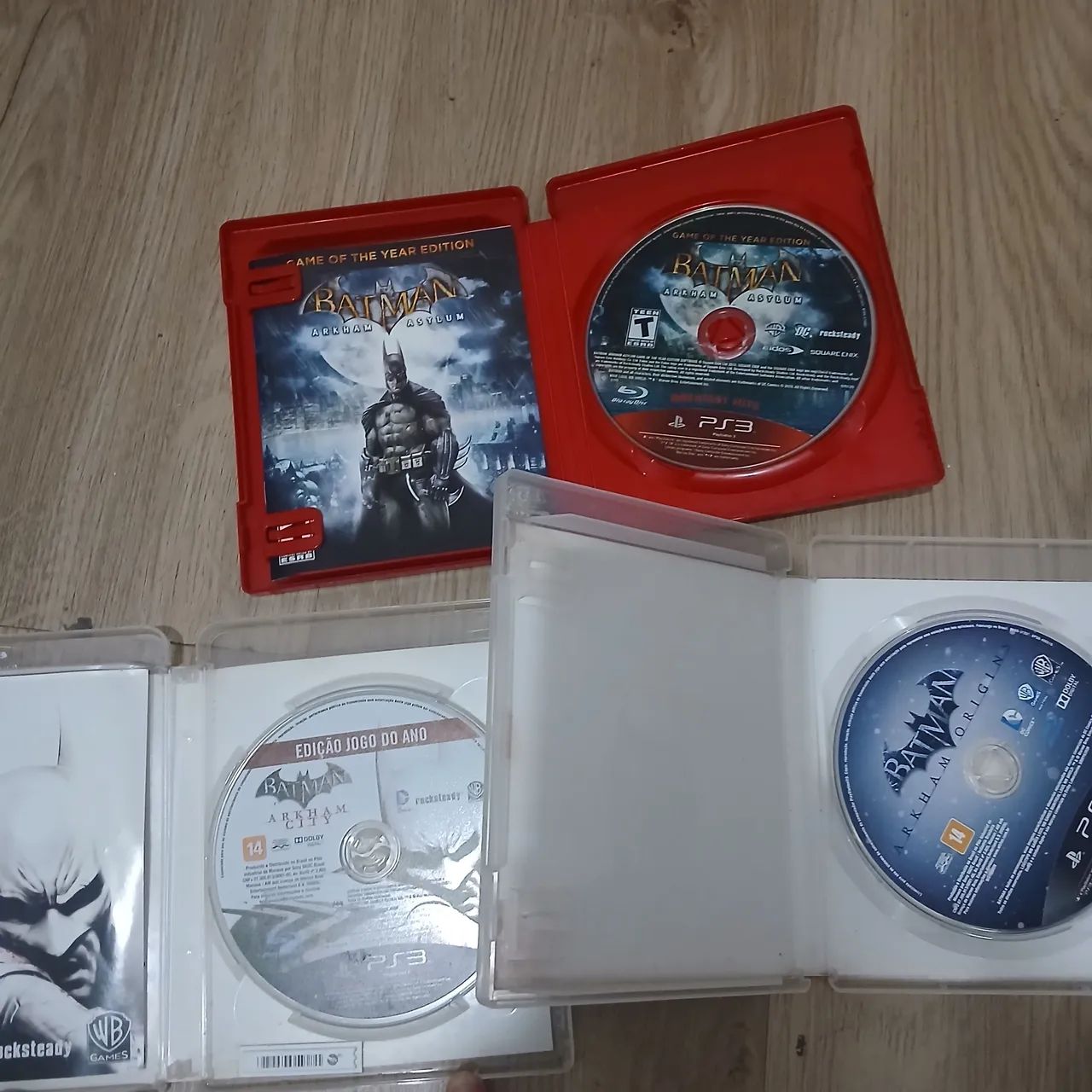 Batman Arkham Asylum, City e Origins - Ps3 - Foto 2