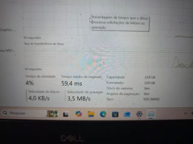 Dell 5481 i7 8 geração 8GB 250GB SSD Placa Vídeo 2GB - Aceito Troca - Foto 5