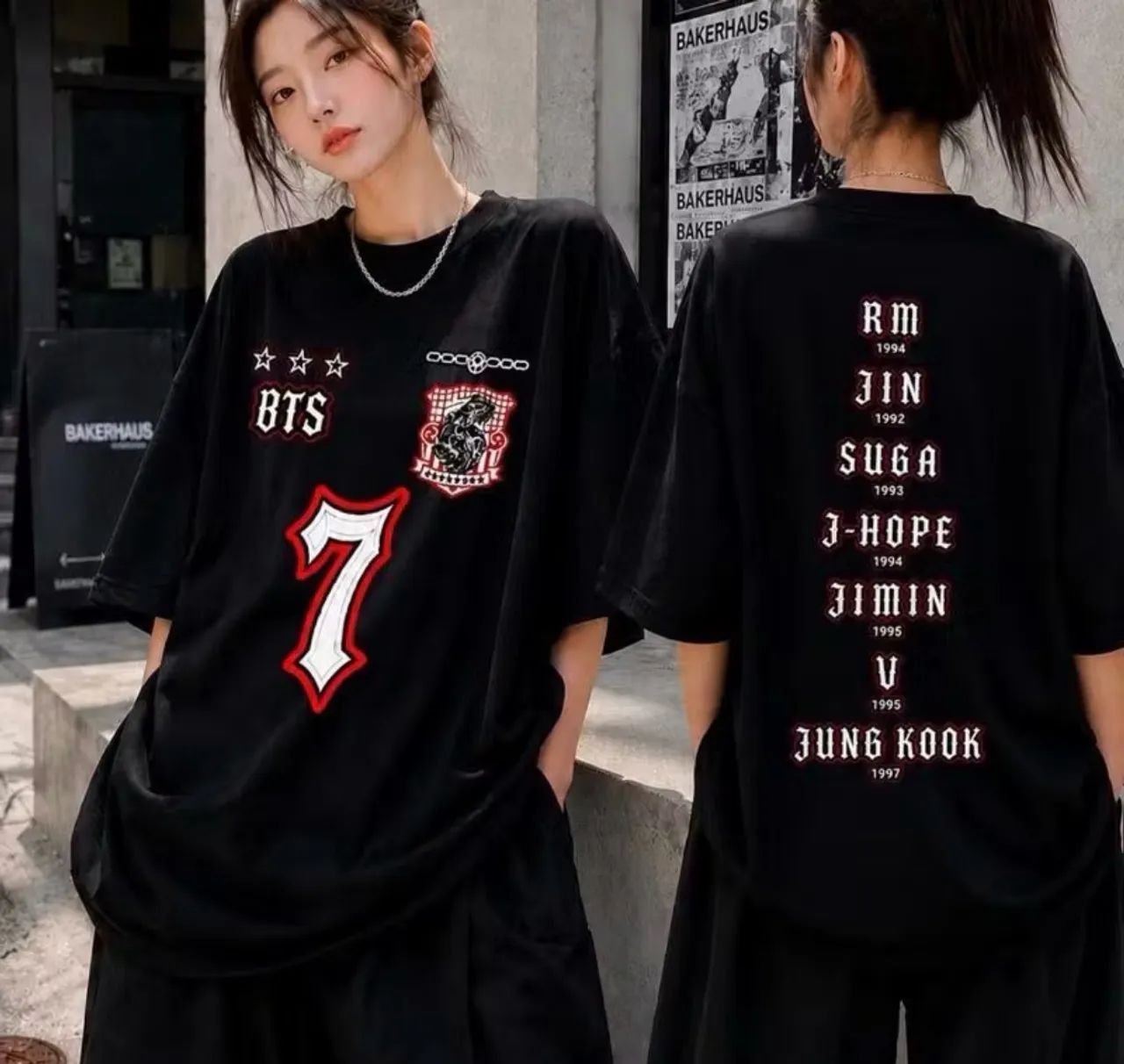 camisetas bts escolha a sua 