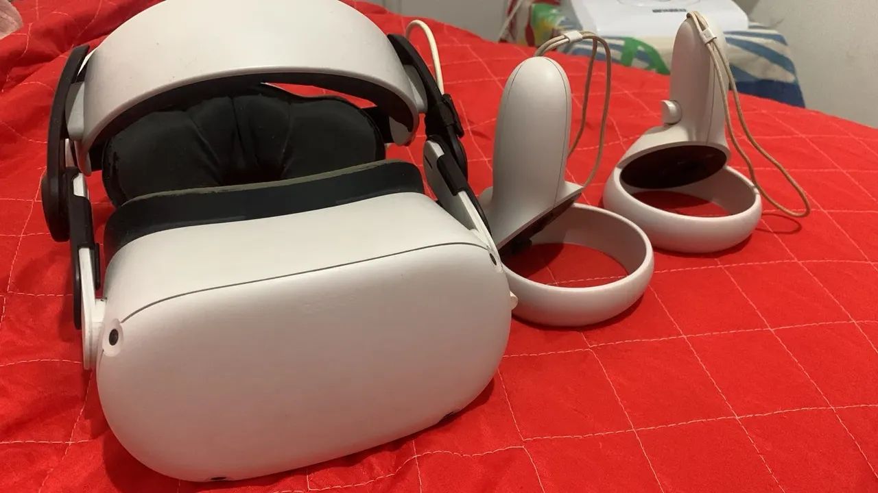 Oculus / Meta quest 2 + Strap com bateria extendida - Foto 2