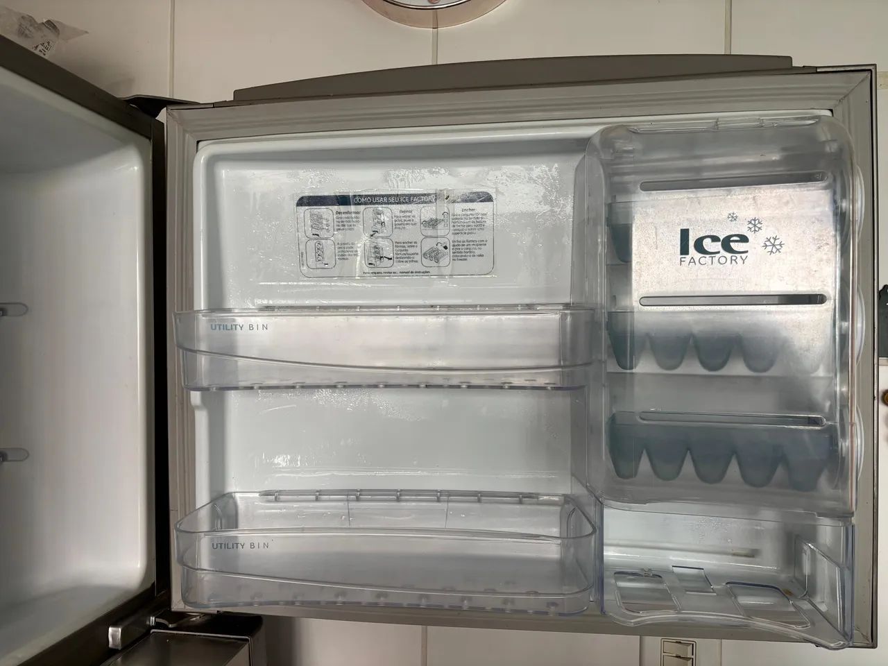 Geladeira GE 410 litros inox - Foto 5