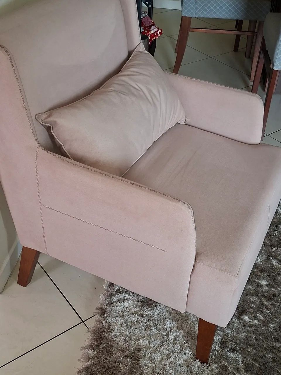POLTRONA PARA SALA OU QUARTO - Foto 3