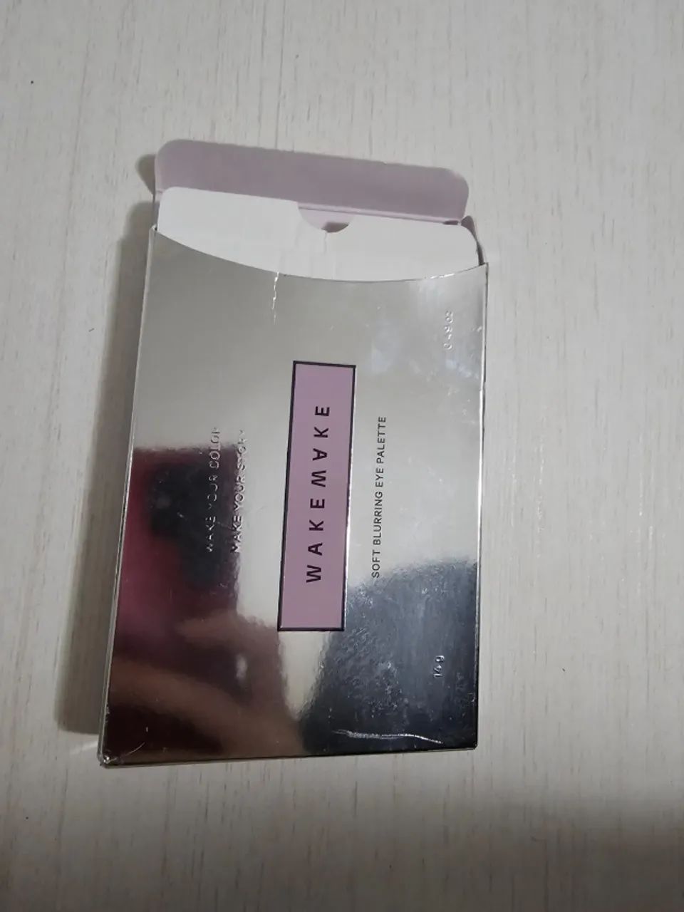 WAKEMAKE paleta de sombras COREANA N15 Born Dark Blurring + Blush Líquido SHEGLAM - Foto 4