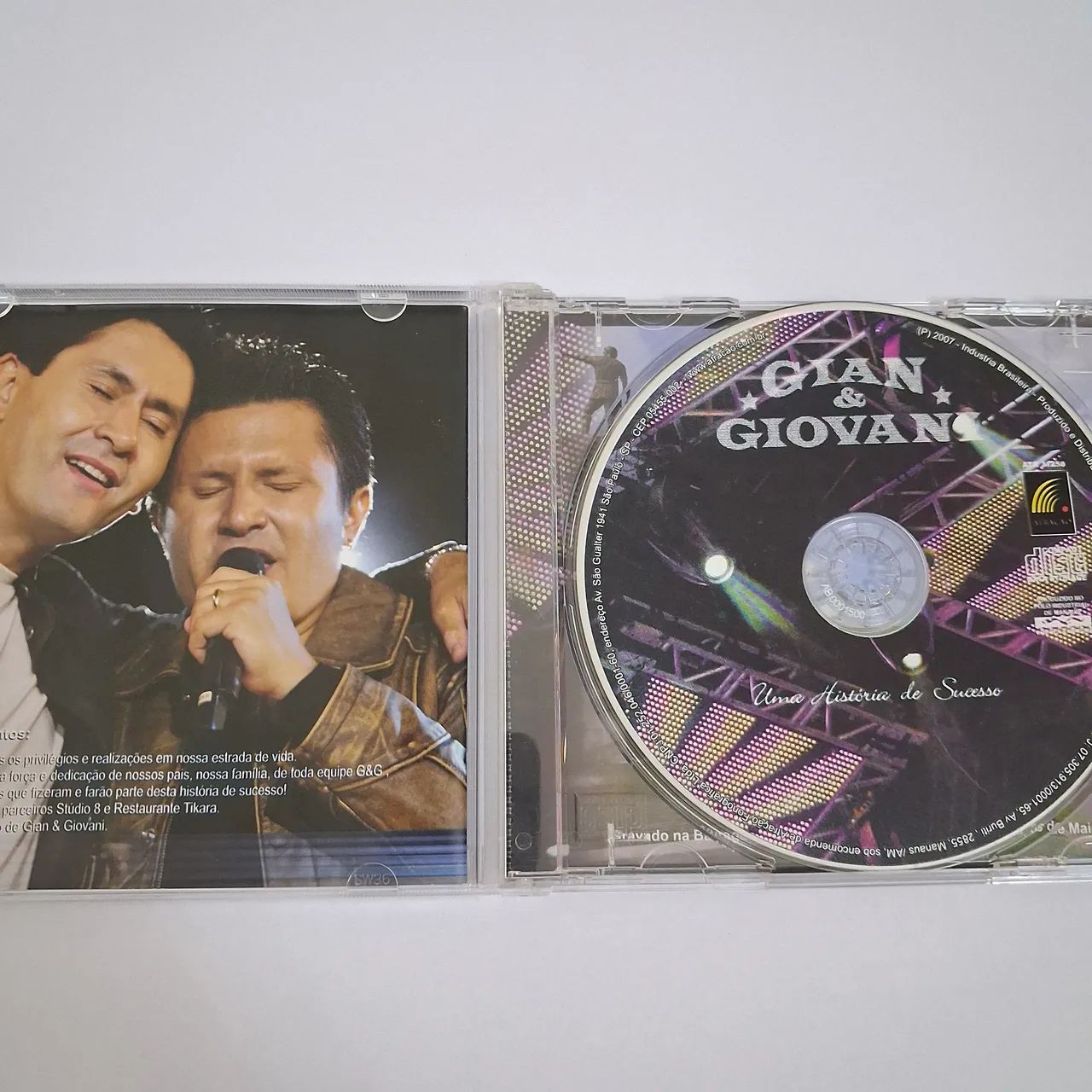 CD Gian & Giovani - Uma História de Sucesso - Foto 3