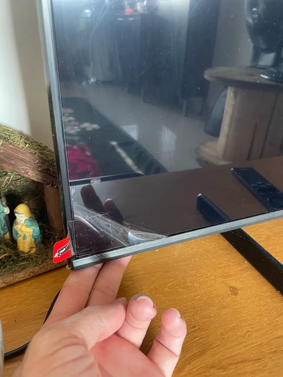 Smart TV Samsung 55? 4K QLED - VENDO OU TROCO - Foto 5