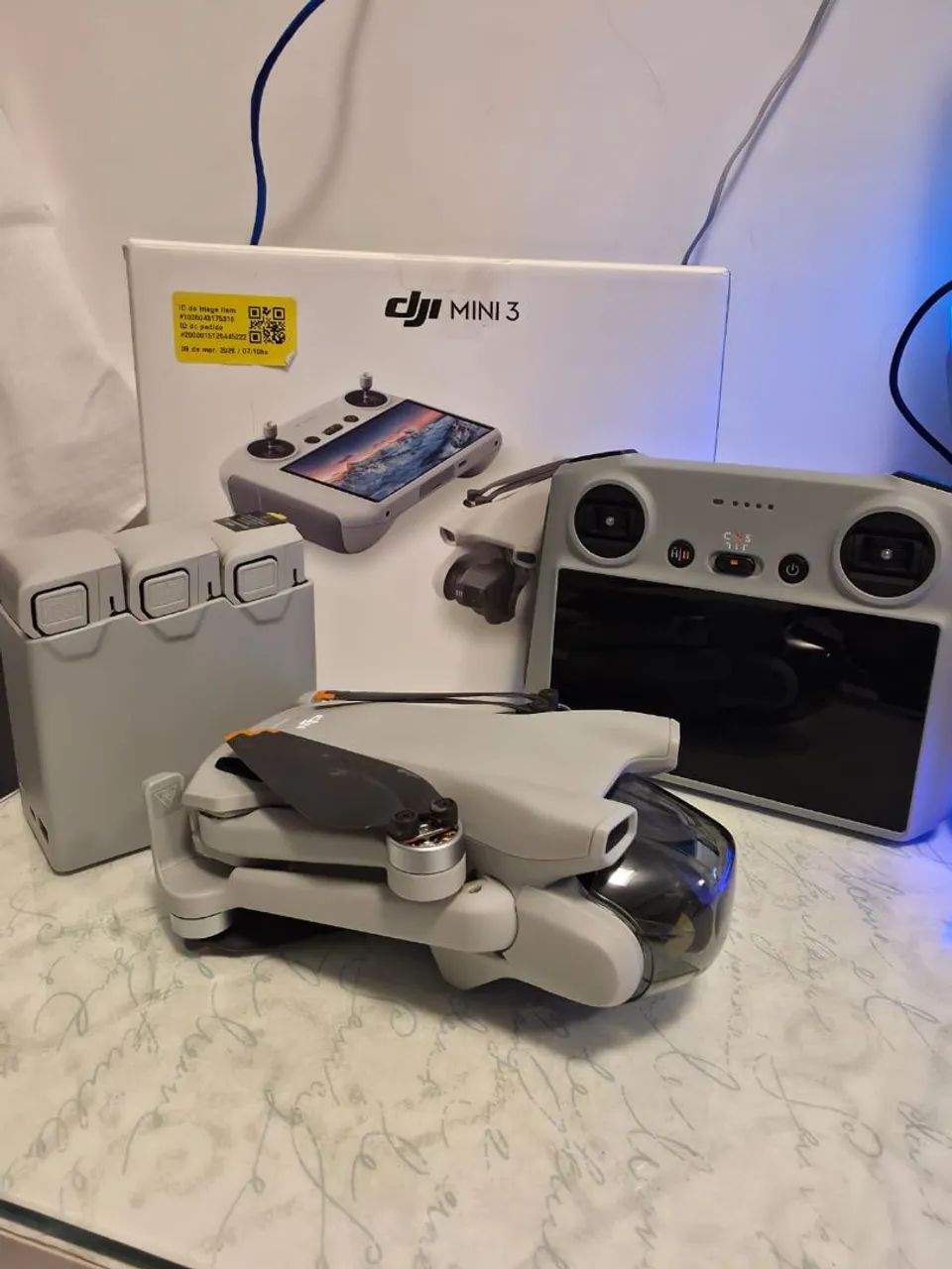 Drone DJI Mini 3 Fly More Combo 3 baterias (Conta Vinculada) - Foto 2
