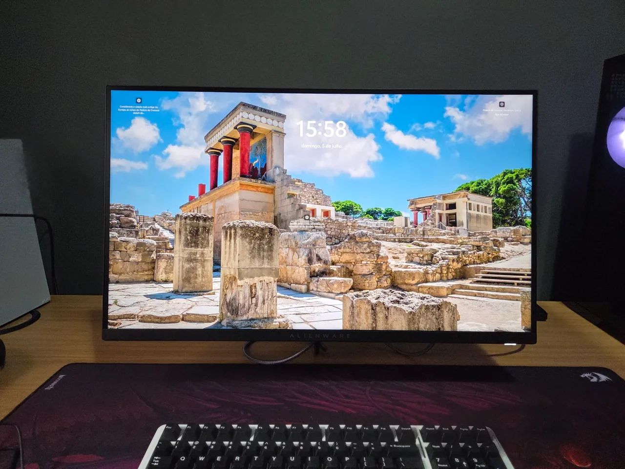 Monitor Dell Alienware 27" QHD Ips 180hz Aw2725dm