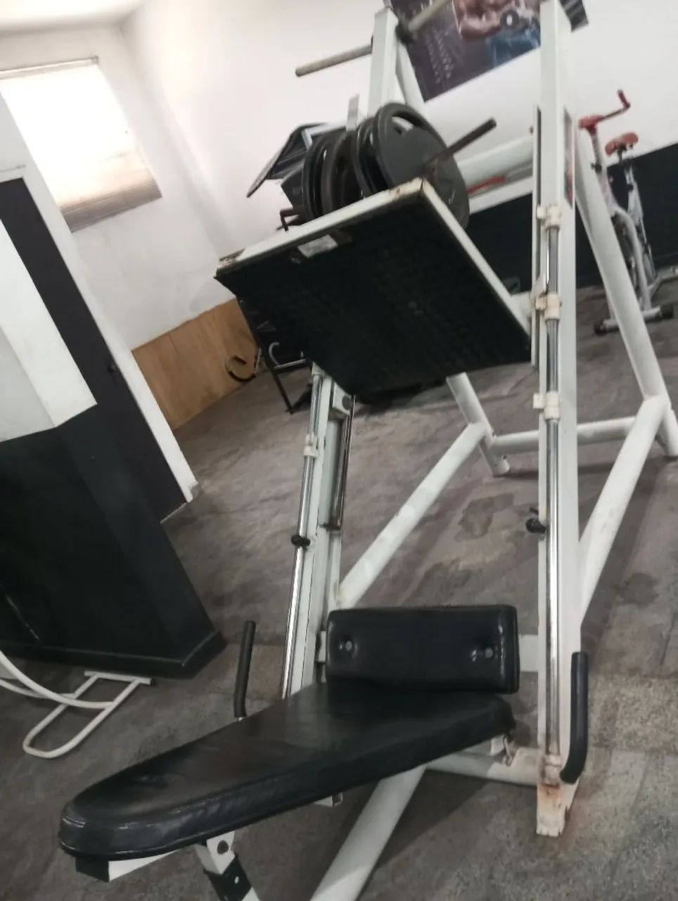 Leg press 45°.