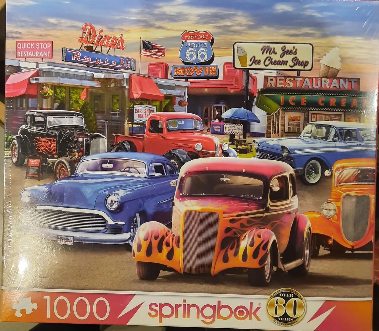 Quebra cabeça Diner - Route 66 
