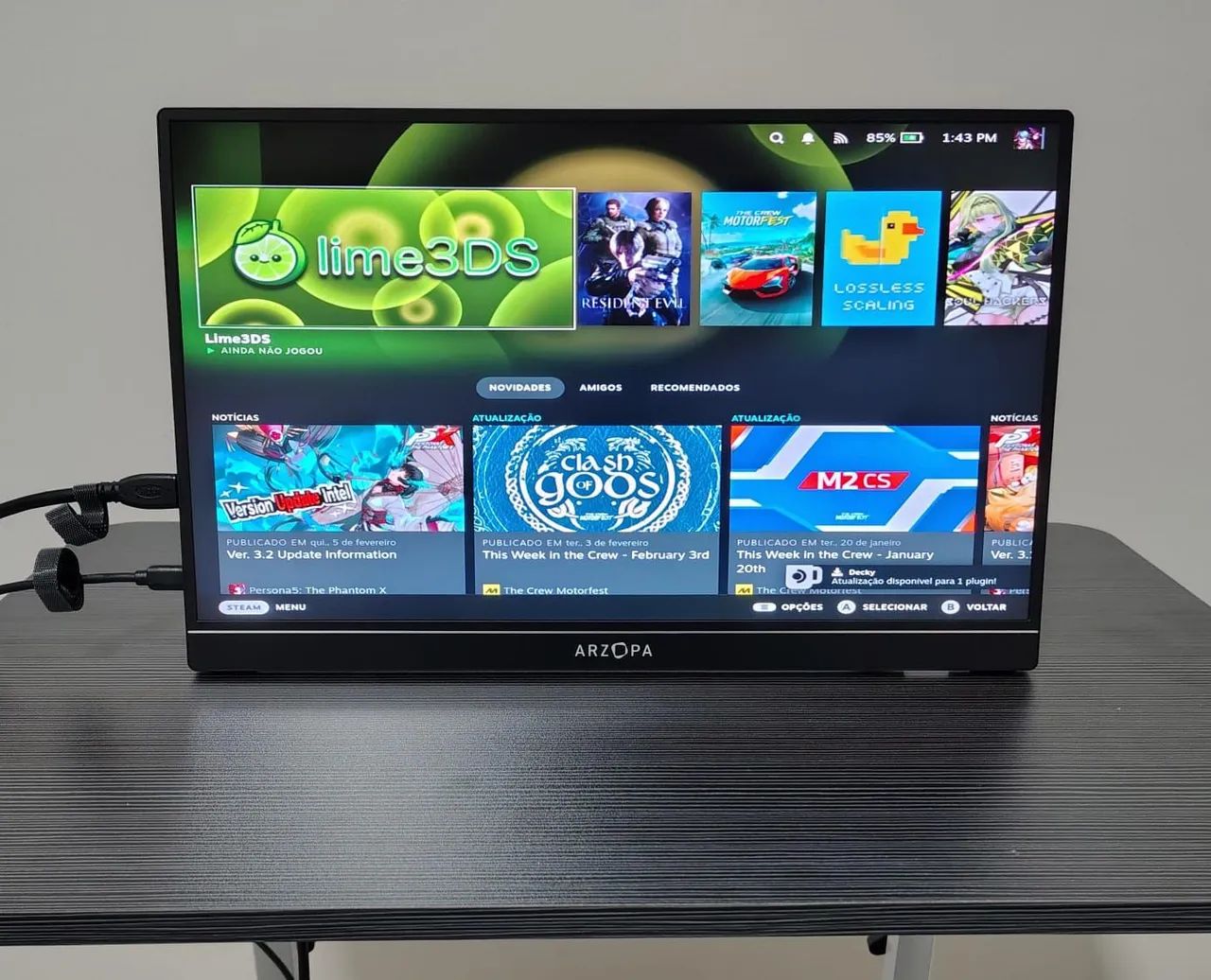 Monitor Arzopa Z1C 16.1" Full HD