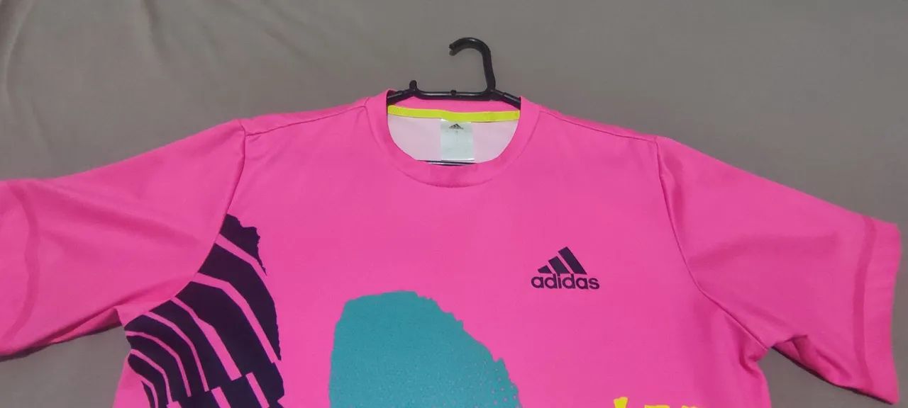 Camisa Adidas Tennis Climacool (Tam. PP) - Foto 3