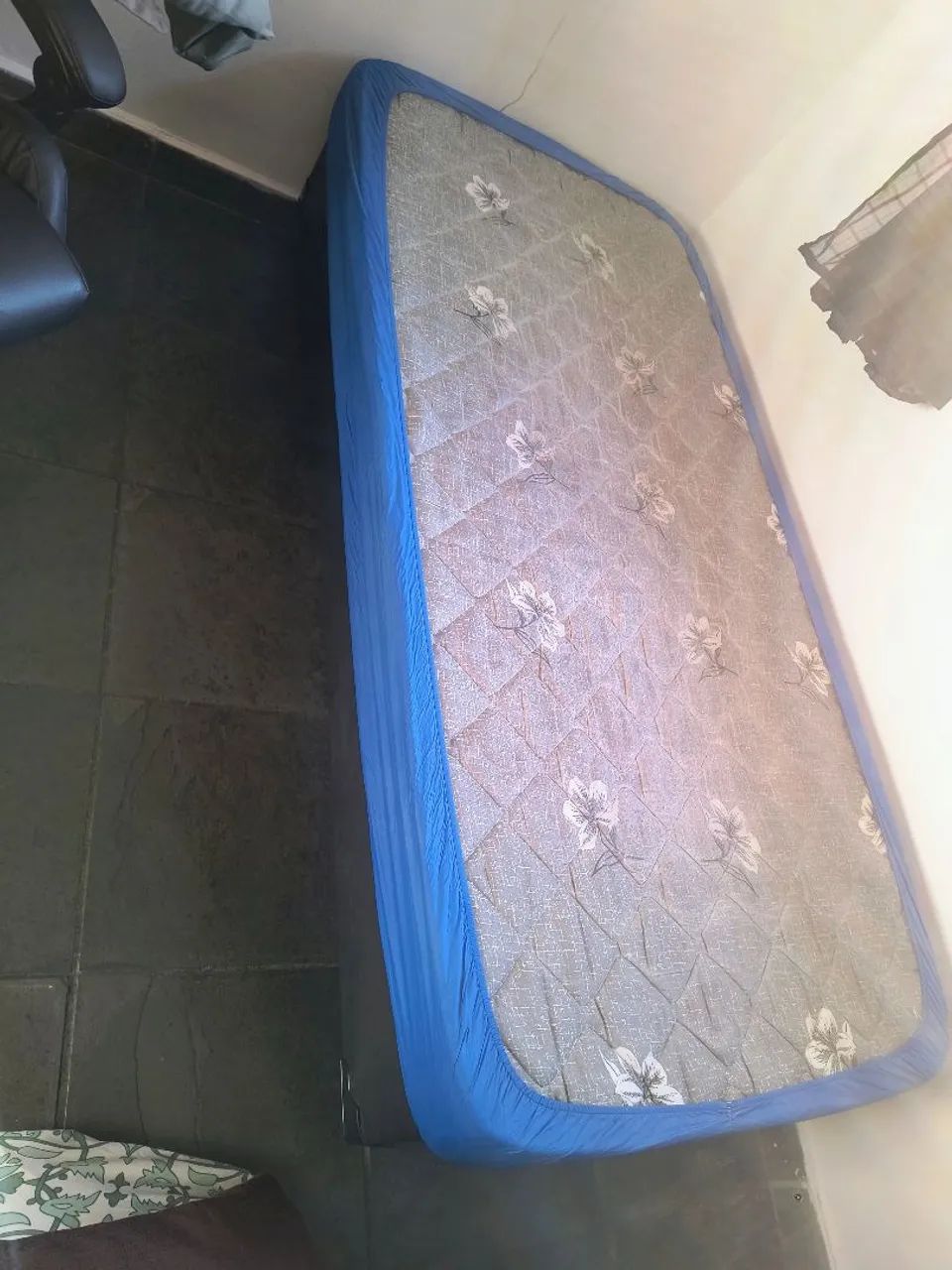 Cama box de solteiro com colchão densidade 33 - Foto 2