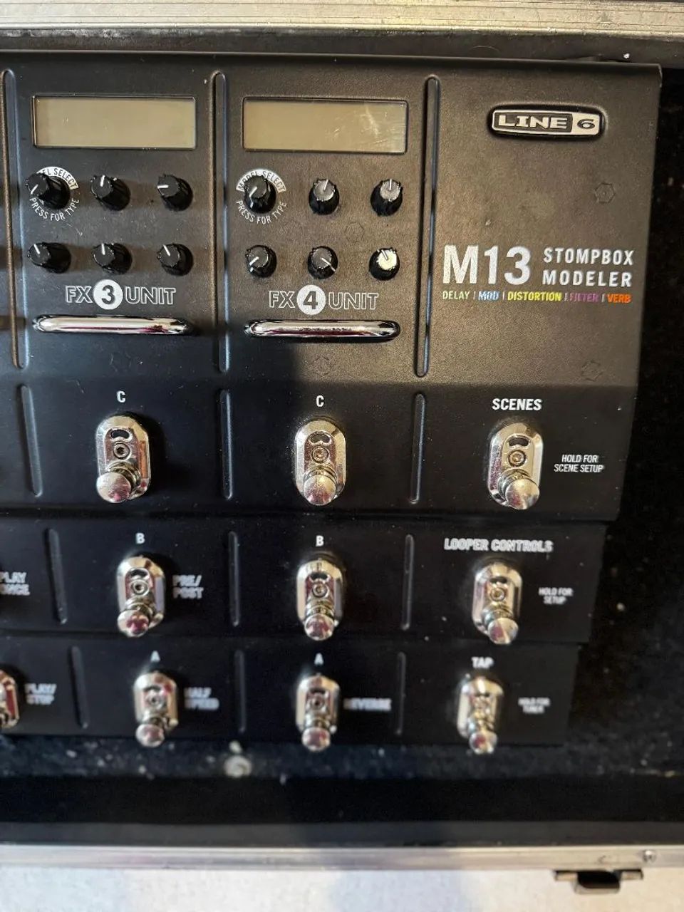 ギター LINE6 M13 PEDALEIRA LINE 6 M13 STOMP BOX MODELER - PEDALEIRA LINE 6 M13