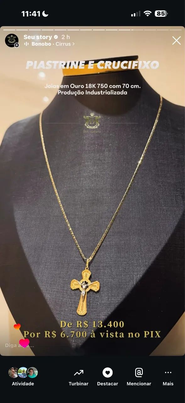 Joia em Ouro 18k - Foto 3
