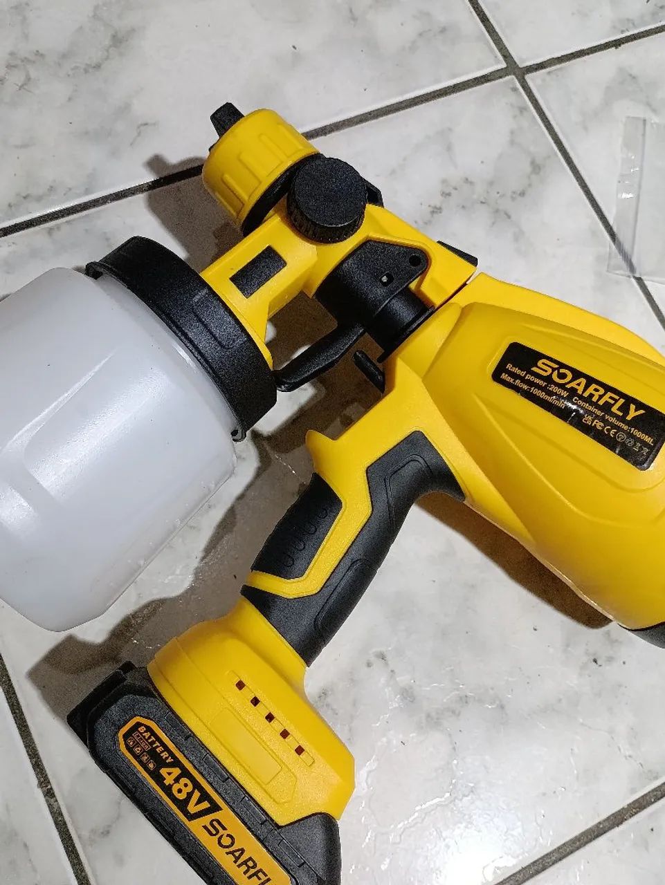 Pistola de pintura pulverizadora - Foto 5
