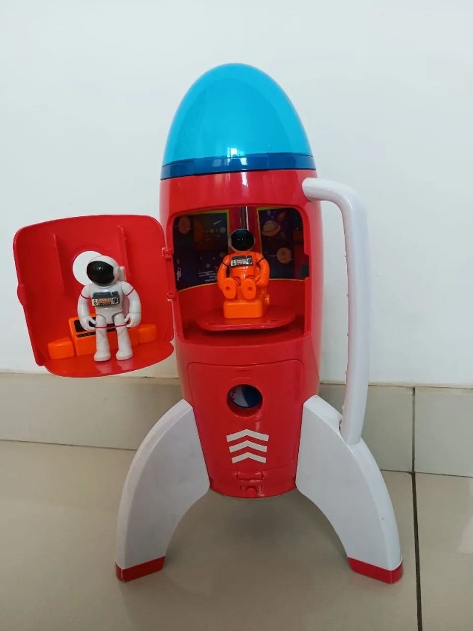 Foguete com pilha