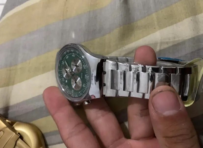 Relogio Swatch Prata Funcional - Foto 2