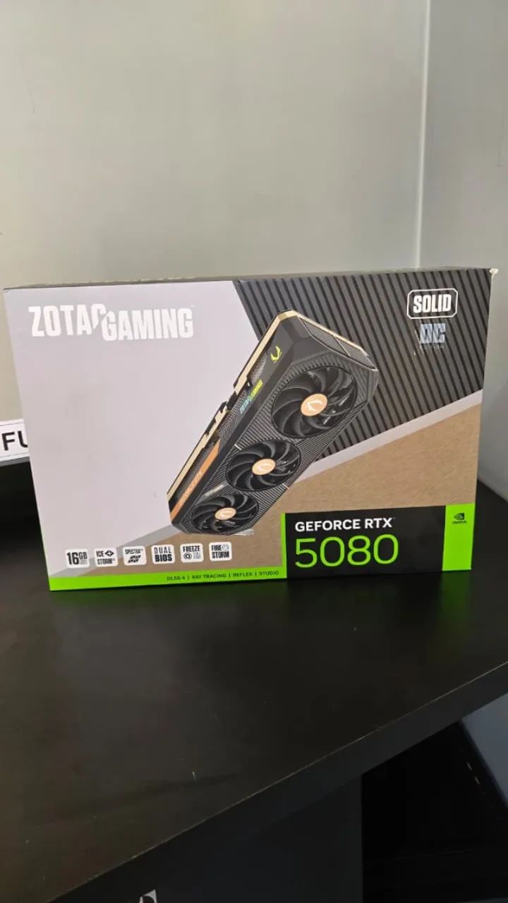 placa de video RTX5080 Zotac OC
