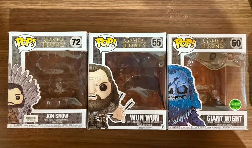 Caixas de Funko Pop com Blister - Game of Thrones