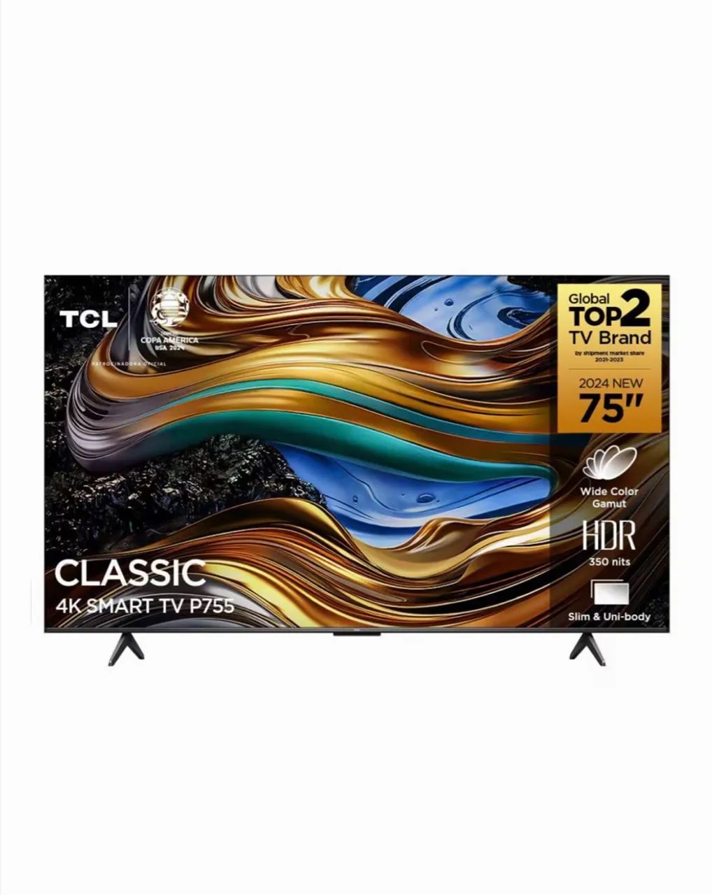 Smart tv TLC 75 polegadas 