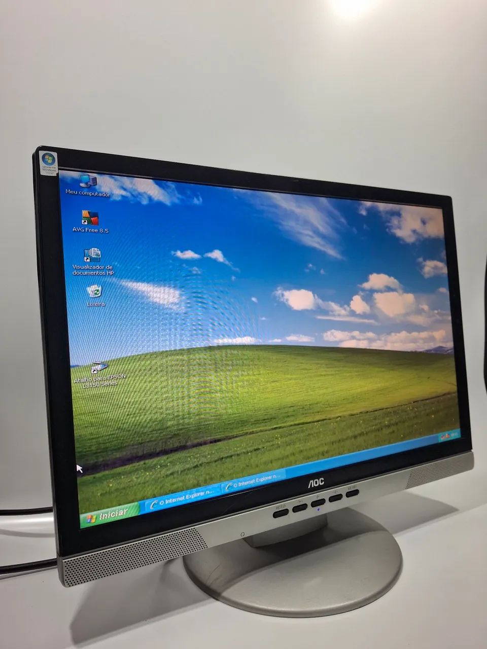 MONITOR AOC 19 - VGA/HDMI - OTIMO ESTADO