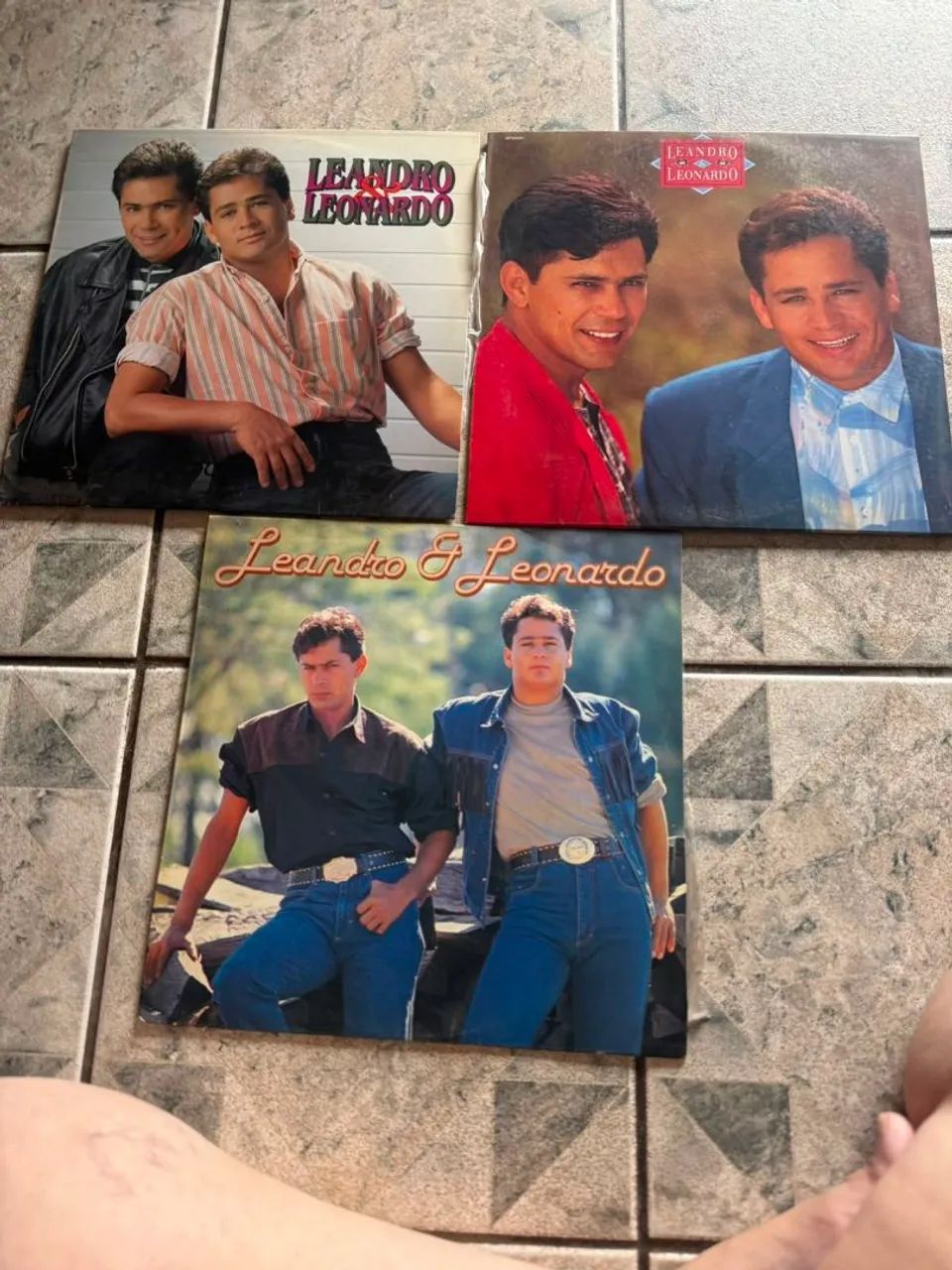 3 discos vinil - Leandro e Leonardo - Foto 2