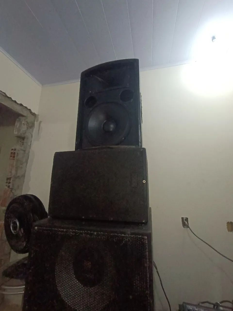 Som montado para banda vendo e  troco  - Foto 5