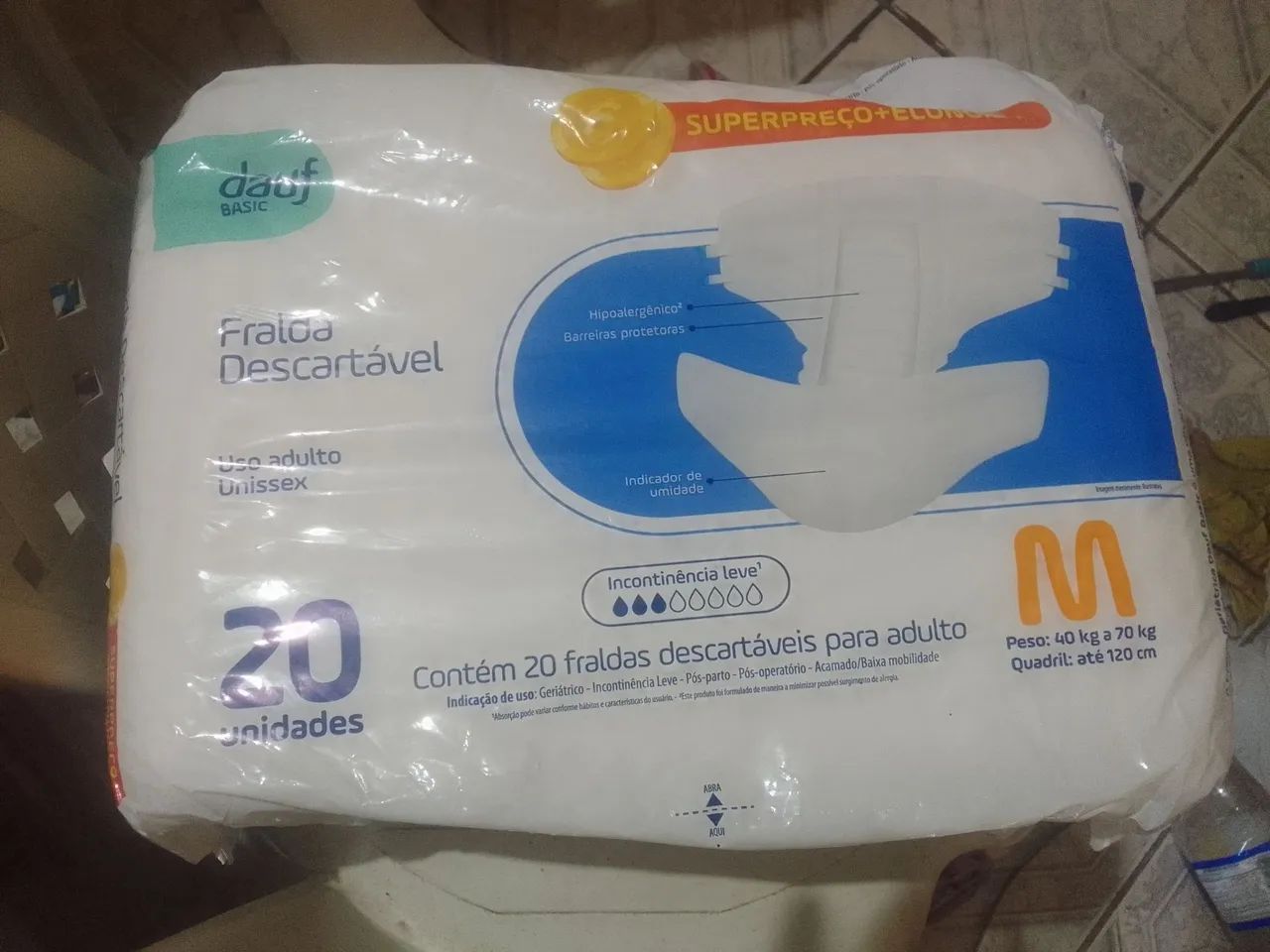 Frauda geriátrica kit com 6 pacotes promoção  - Foto 2