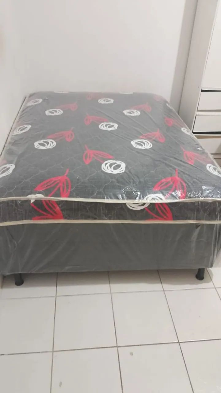 CAMA BOX CASAL MOLAS ENSACADAS  - Foto 4