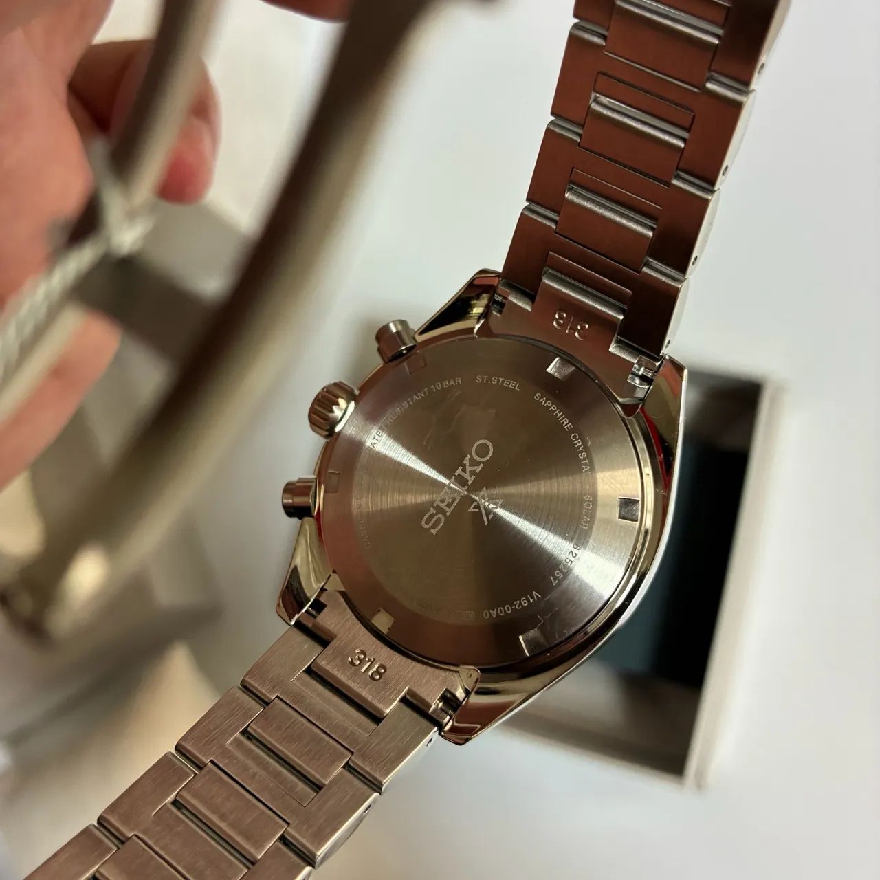 Relógio Seiko Prospex Speedtimer Solar Ssc963/SBDL127 - Foto 5