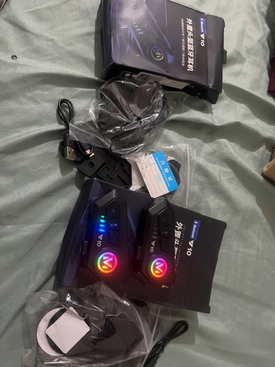 2x intercomunicadores (microfone rígido) - Foto 4