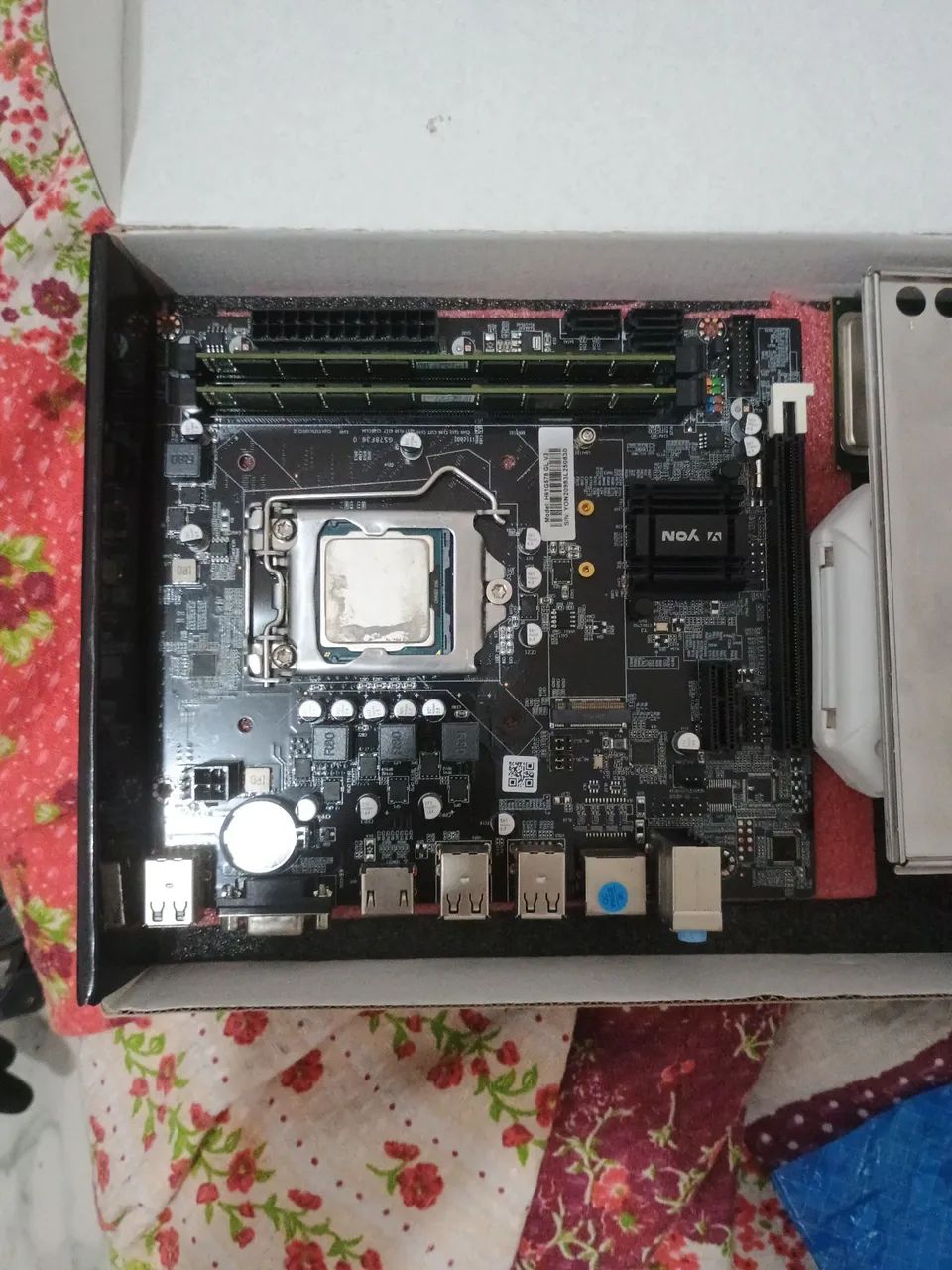 Placa mãe nova com i5 3470 com 16 de RAM 