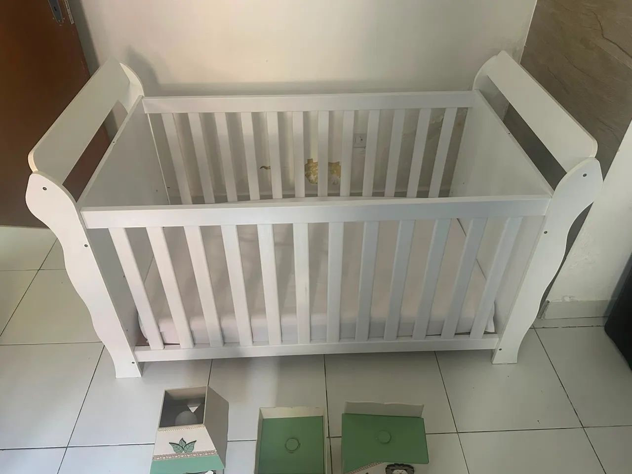 Berço + colchão+ kit higiene  - Foto 2
