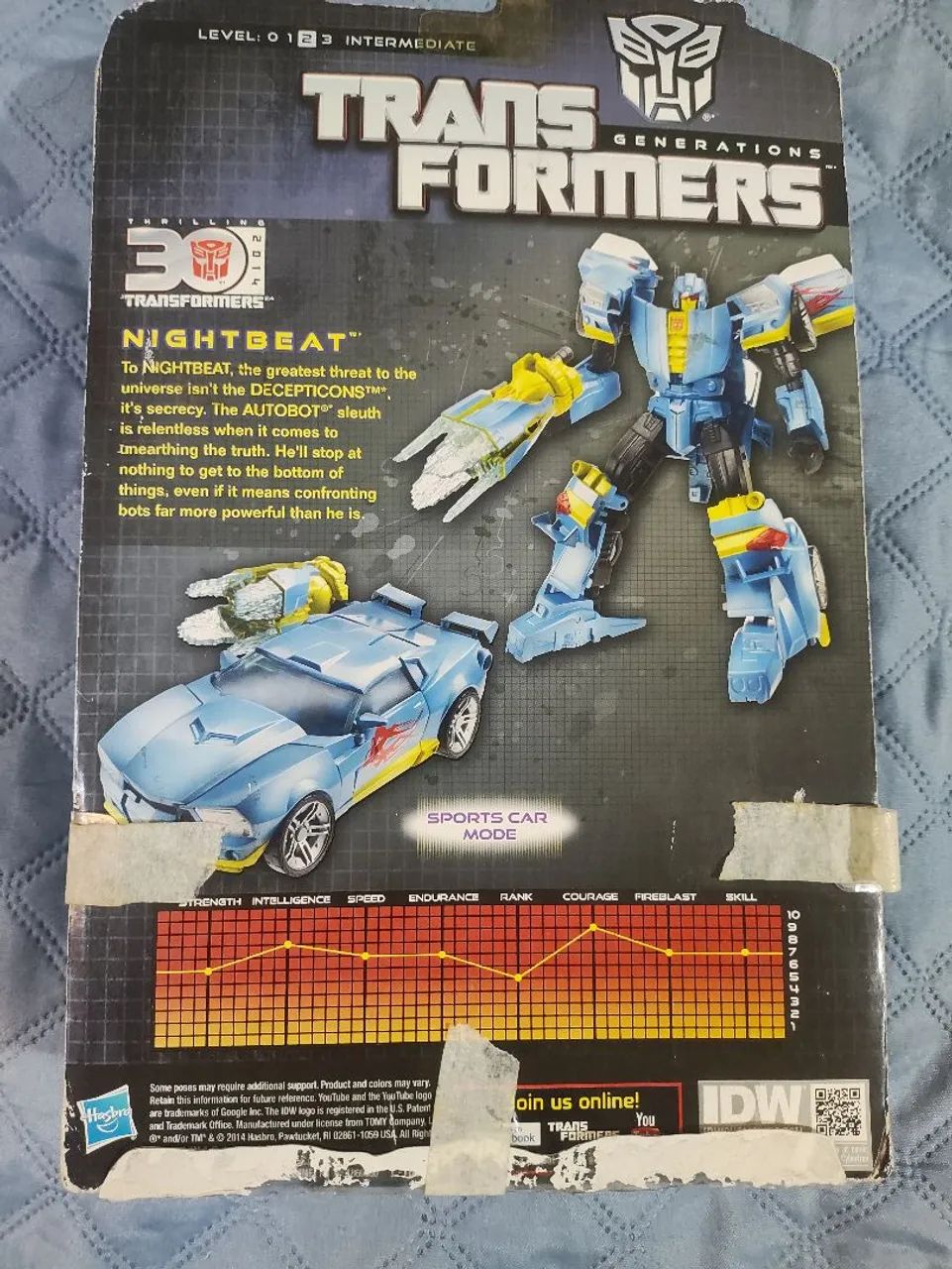 Transformers Generations Deluxe IDW Nighbeat - Foto 2