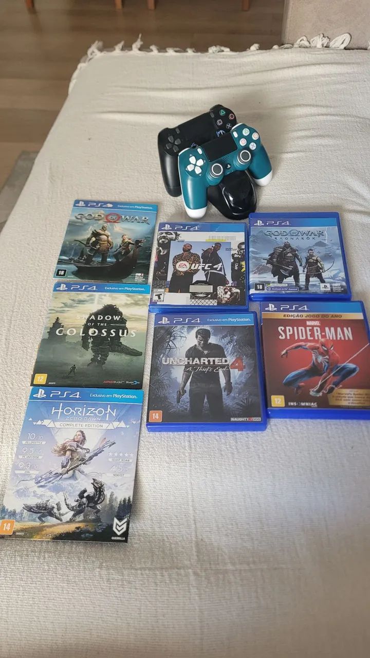 Playstation 4, 1TB com 2 controles acessórios e jogos - Foto 3